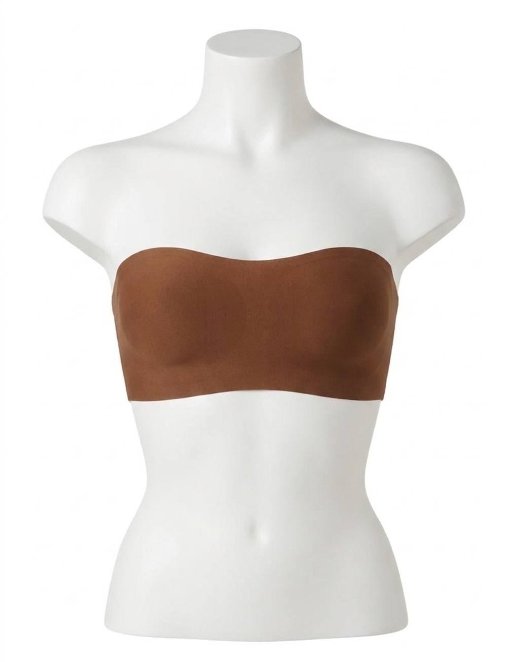 NEW COMMANDO butter soft support strapless bralette in cinnamon